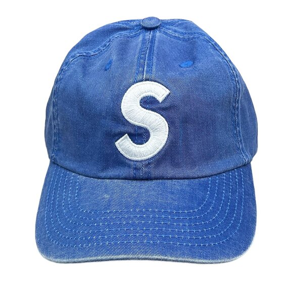 Supreme SS20 Pigment Print S Logo 6-Panel Camp Cap Royal - Picture 1 of 5